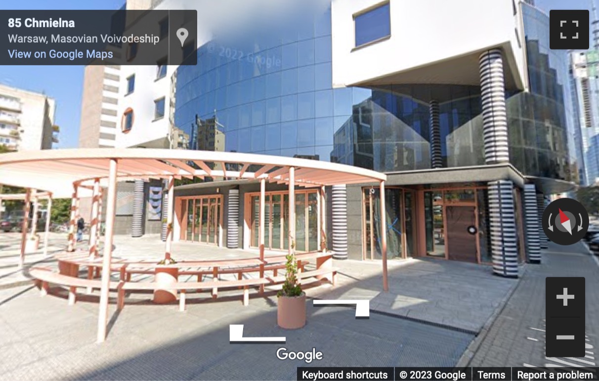 Street View image of Chmielna 132/134 Street, Warsaw, Poland