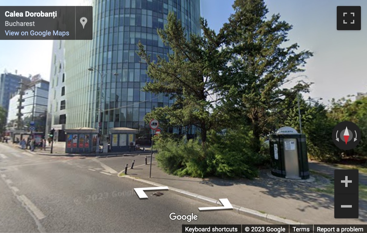 Street View image of 15 Charles de Gaulle Square, 1st District, Bucharest, Romania