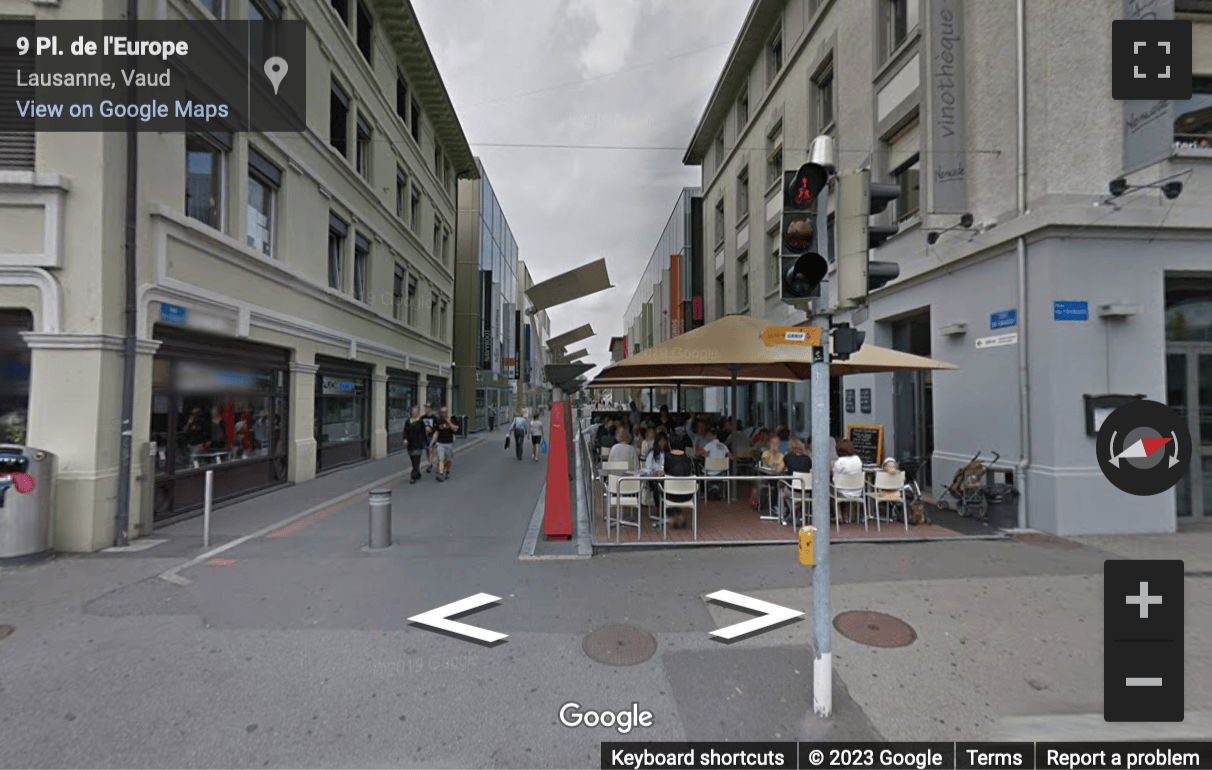 Street View image of 2nd-4th Floors, Voie du Chariot 3, Central Flon, Lausanne, Switzerland