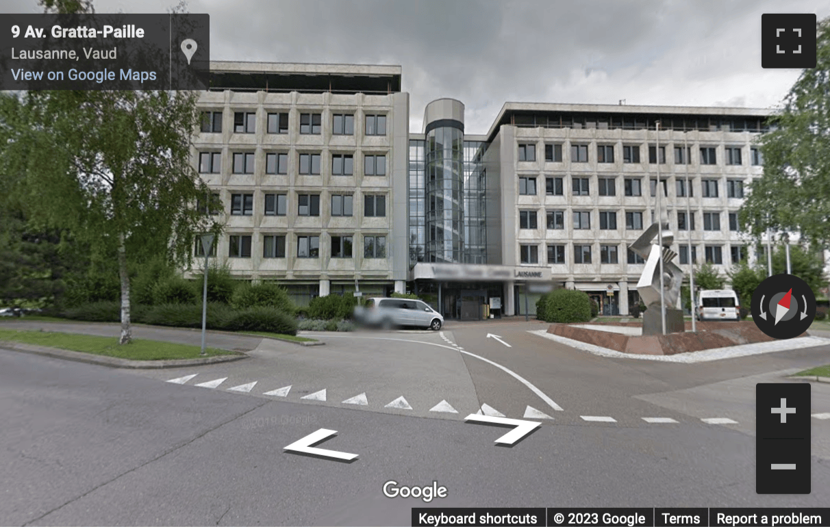 Street View image of World Trade Centre, Avenue Gratta-Paille 1-2, Lausanne, Switzerland