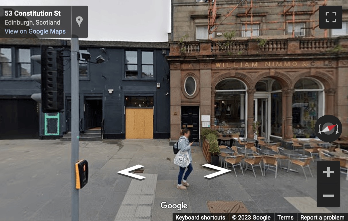 Street View image of 46A Constitution Street, Leith, Edinburgh, Scotland