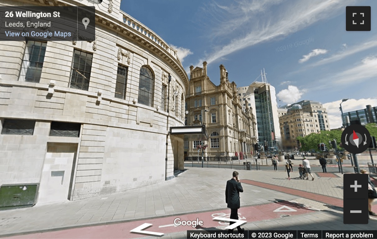 Street View image of The Station Office Network Leeds, One Aire Street - near Leeds train station