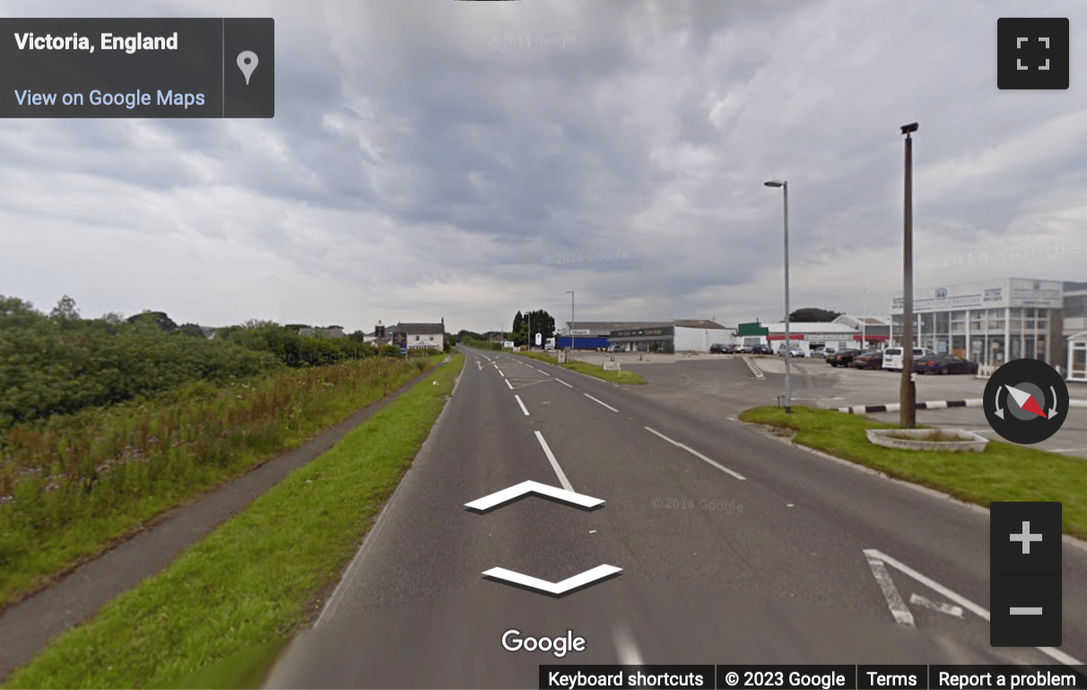 Street View image of Station Approach, Roche, St Austell, Cornwall