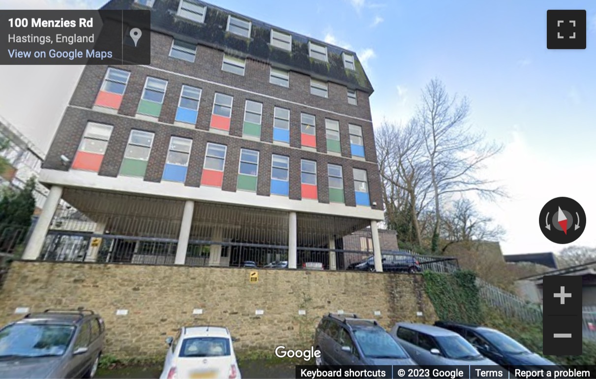 Street View image of Century House, 100 Menzies Road, St Leonards, Hastings, East Sussex