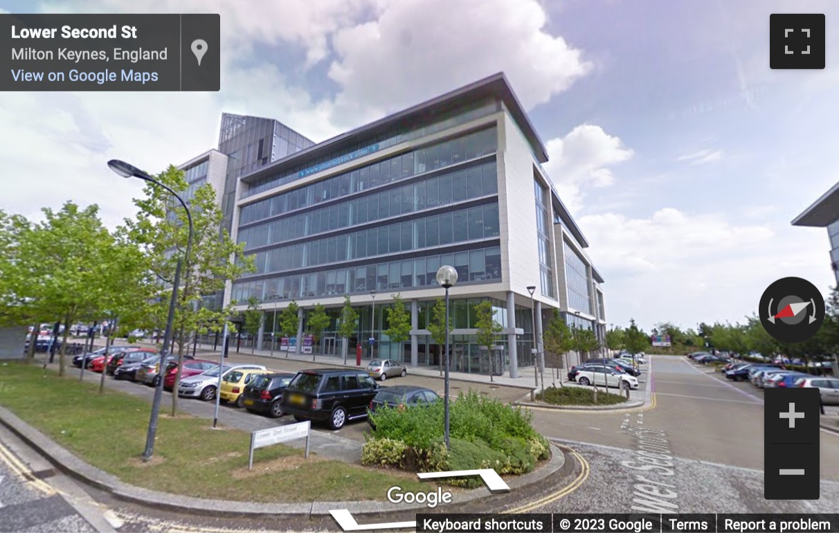 Street View image of Offices to rent in Milton Keynes - The Pinnacle, Midsummer Blvd, MK9