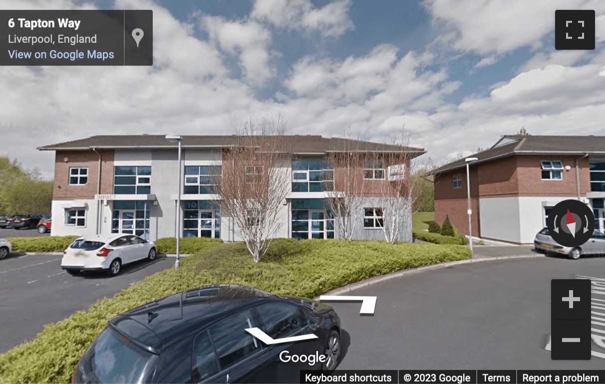 Street View image of Tapton Way, Liverpool, Merseyside - near Wavertree train station