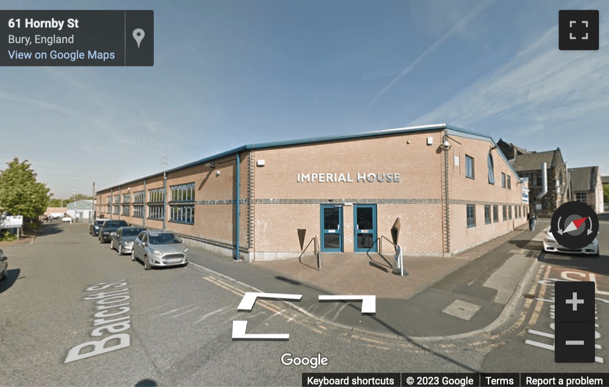 Street View image of Imperial House, Hornby Street, Bury, Lancashire