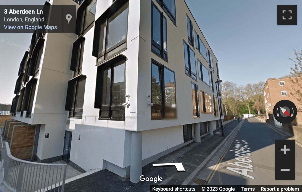 Street View image of ScreenWorks, 22 Highbury Grove, Central London, N5