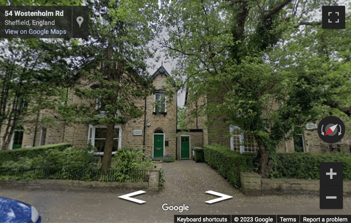 Street View image of Media House, 63 Wostenholm Road, Sheffield, Yorkshire