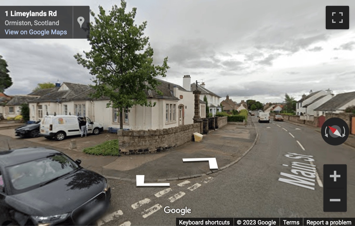 Street View image of Cockburn Halls, George Street, Ormiston, East Lothian, Scotland