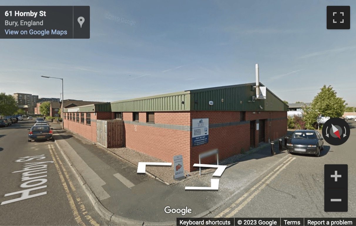 Street View image of Minerva House, Hornby Street, Bury, Lancashire