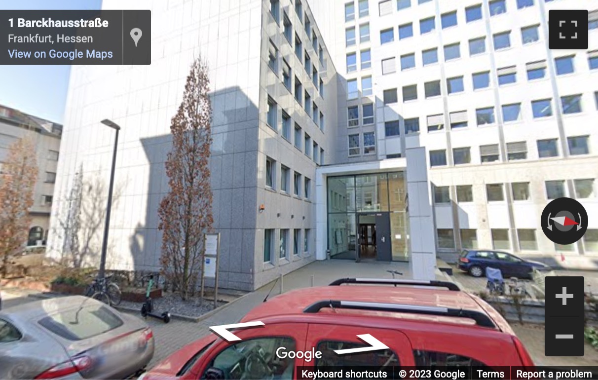 Street View image of Frankfurt - Barckhausstraße 1, Frankfurt, Hessen