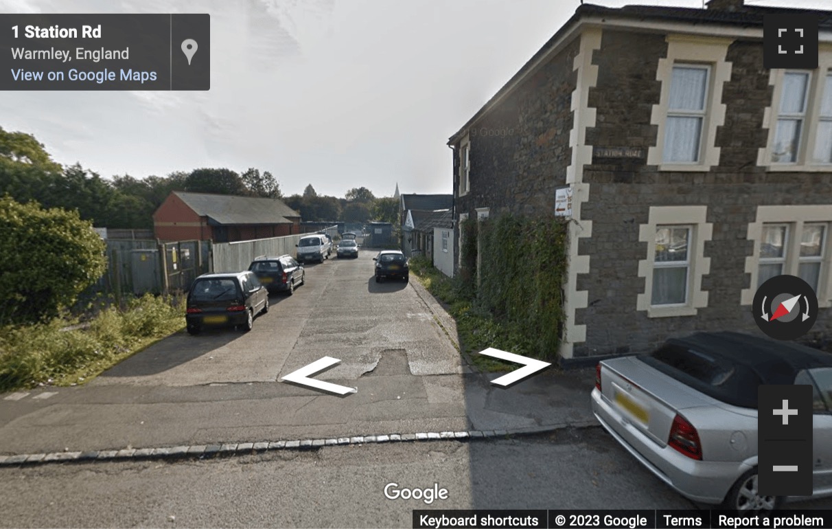 Street View image of Station Road, Warmley, Bristol, Gloucestershire