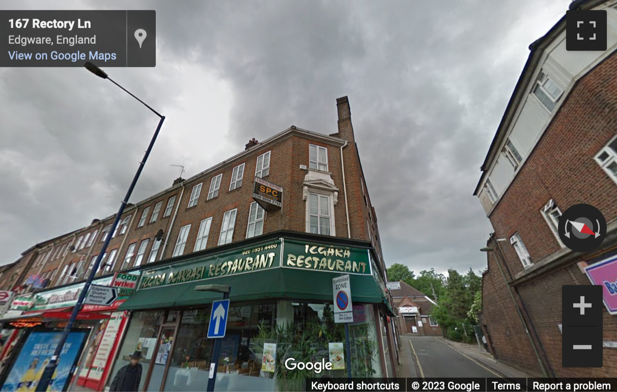 Street View image of Matrix Business Centre, Highview House, 167 Station Road, Edgware