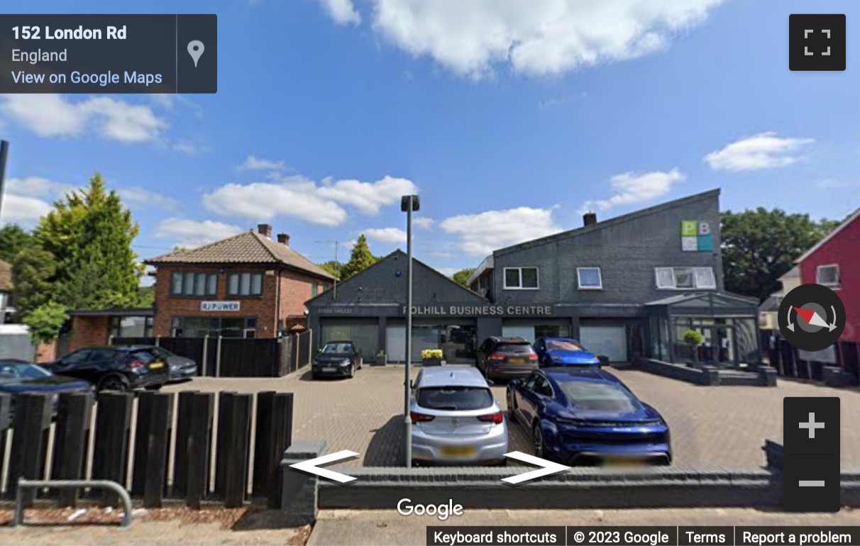 Street View image of London Road, Halstead, Kent, Central London, TN14