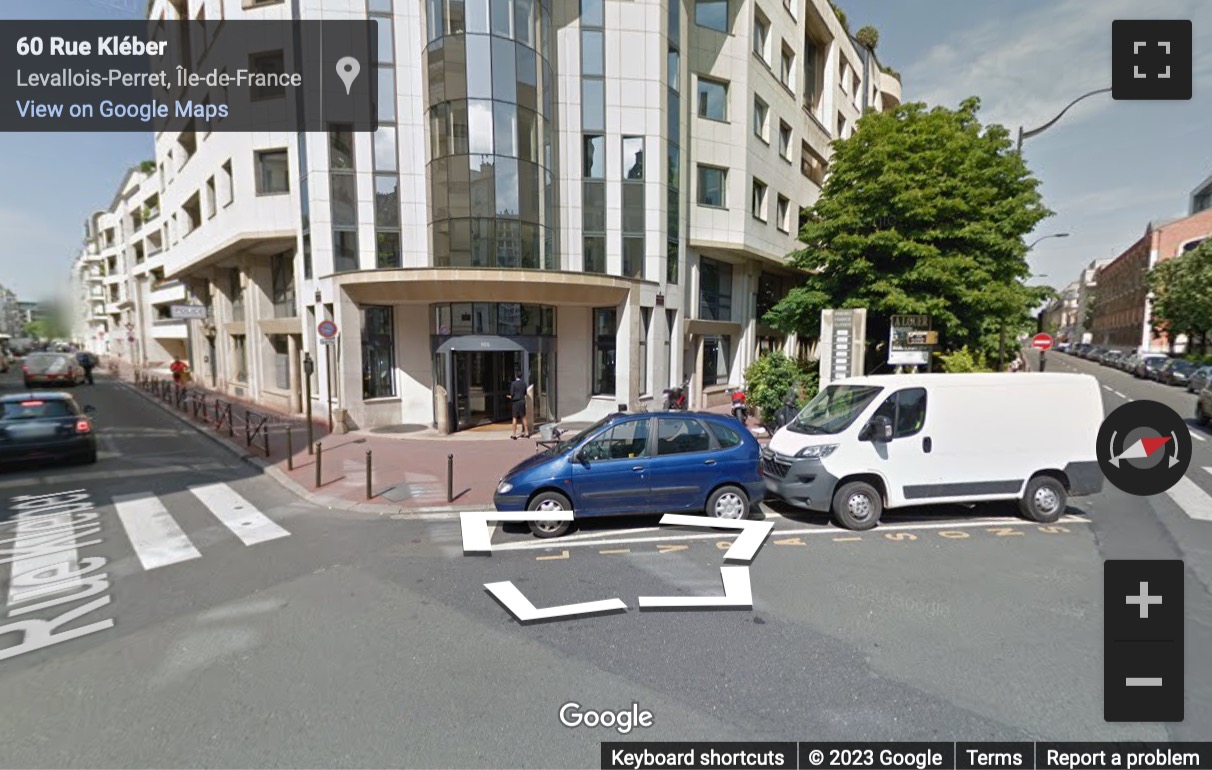 Street View image of 6th Floor, 105 Rue Anatole France, Levallois Perret, Paris Ile de France