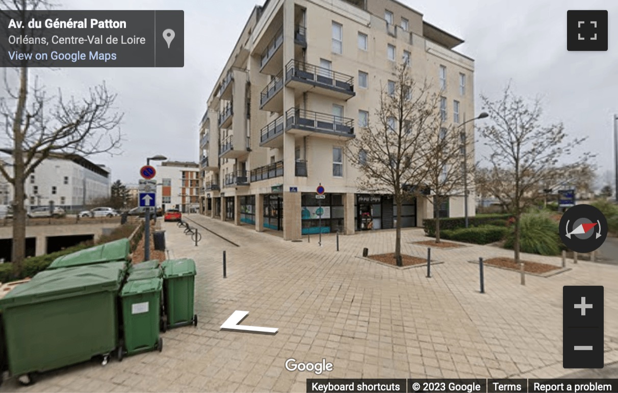 Street View image of 4 Passage de la Râpe, Orléans, Centre, France