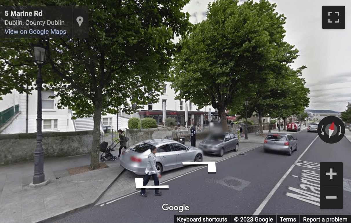 Street View image of 6/7 Marine Road, Dun Laoghaire, Co Dublin, Dublin, Ireland