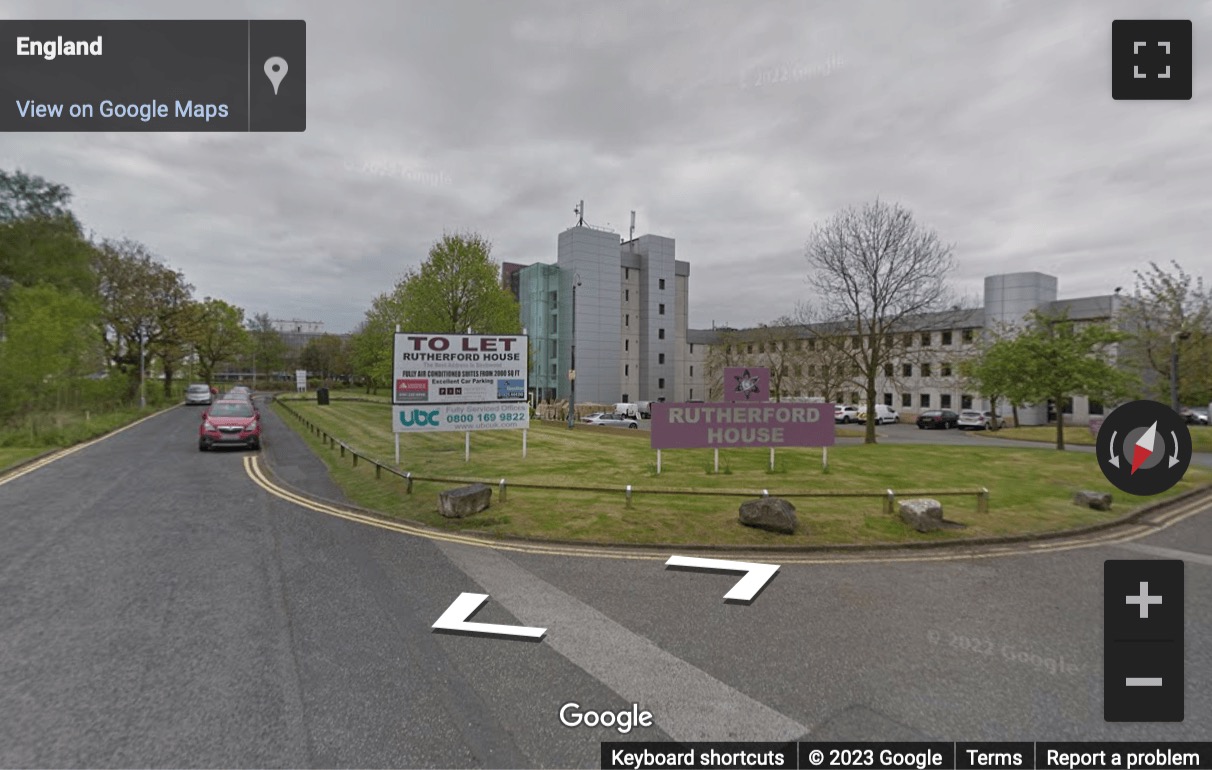 Street View image of Rutherford House, Warrington Road, Birchwood, Warrington, Cheshire