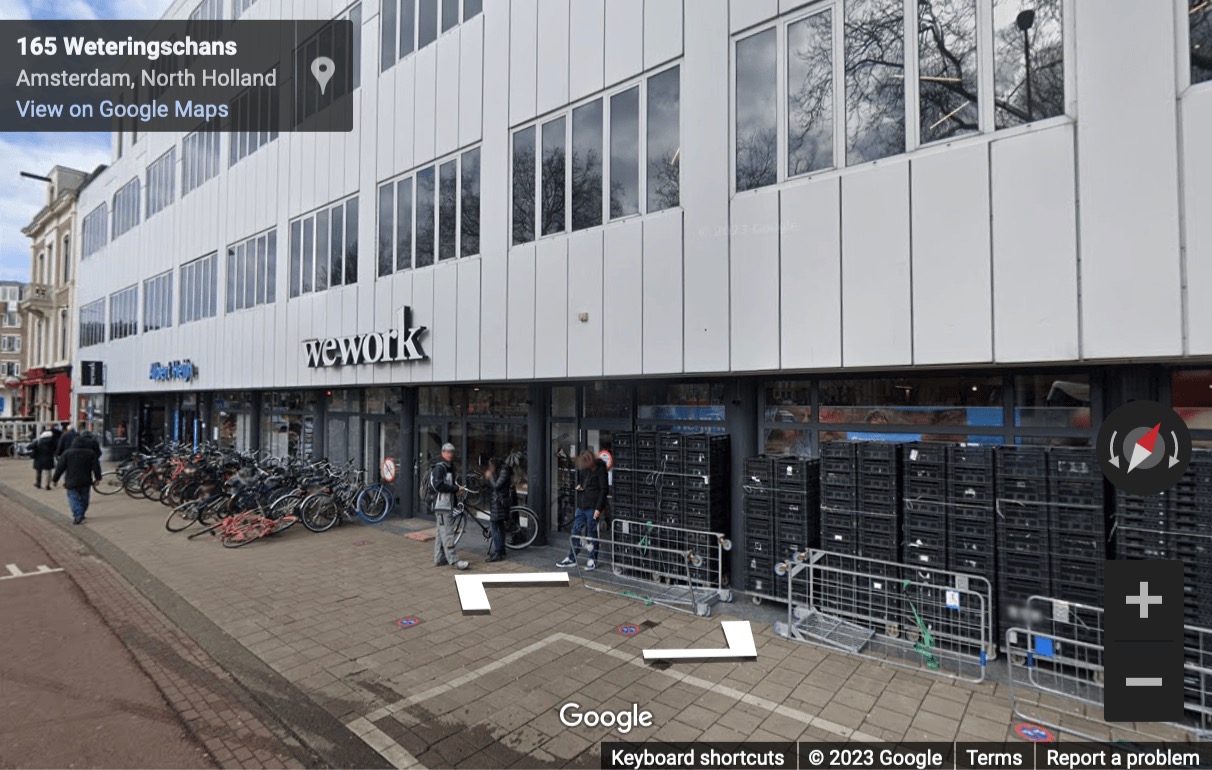 Street View image of Weteringschans 165, Amsterdam, Netherlands, North Holland