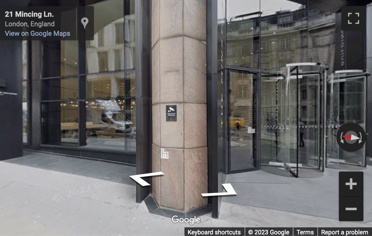 Street View image of Ground Floor, 3 Minster Court, Mincing Lane, Central London, EC3R