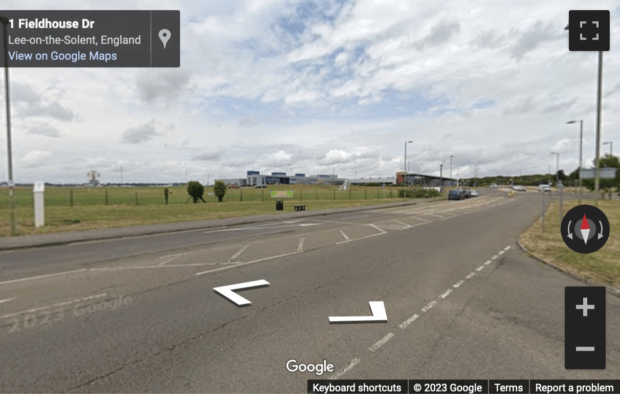 Street View image of Fareham Innovation Centre Merlin House, 4 Metor Way, Lee-on-the-Solent