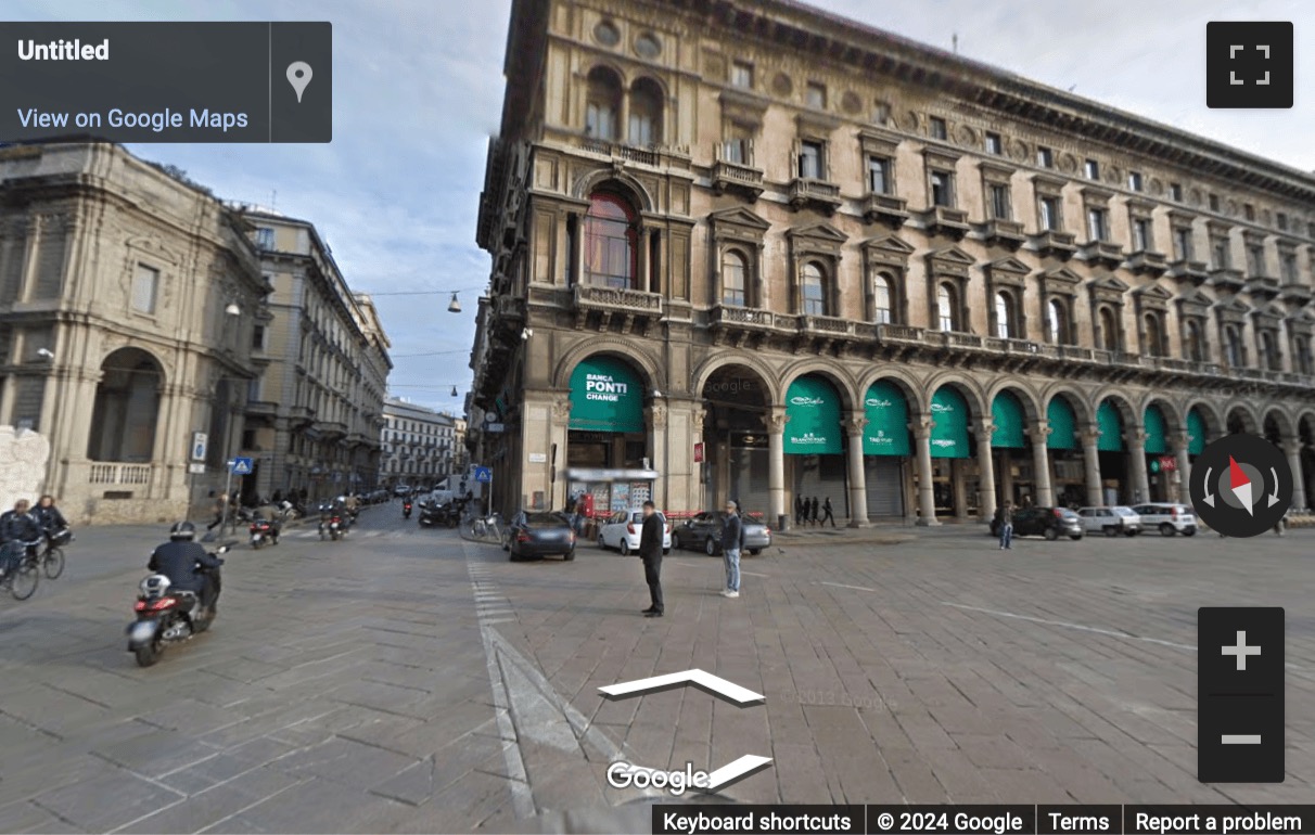 Street View image of Via Mengoni 4, 20121 Milan, Milan, Italy