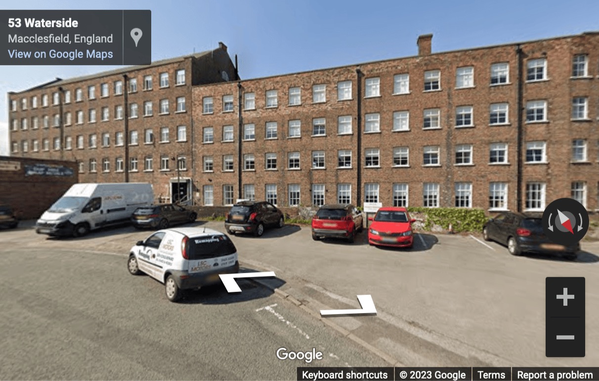 Street View image of Waterside House, Waterside, Macclesfield, Cheshire