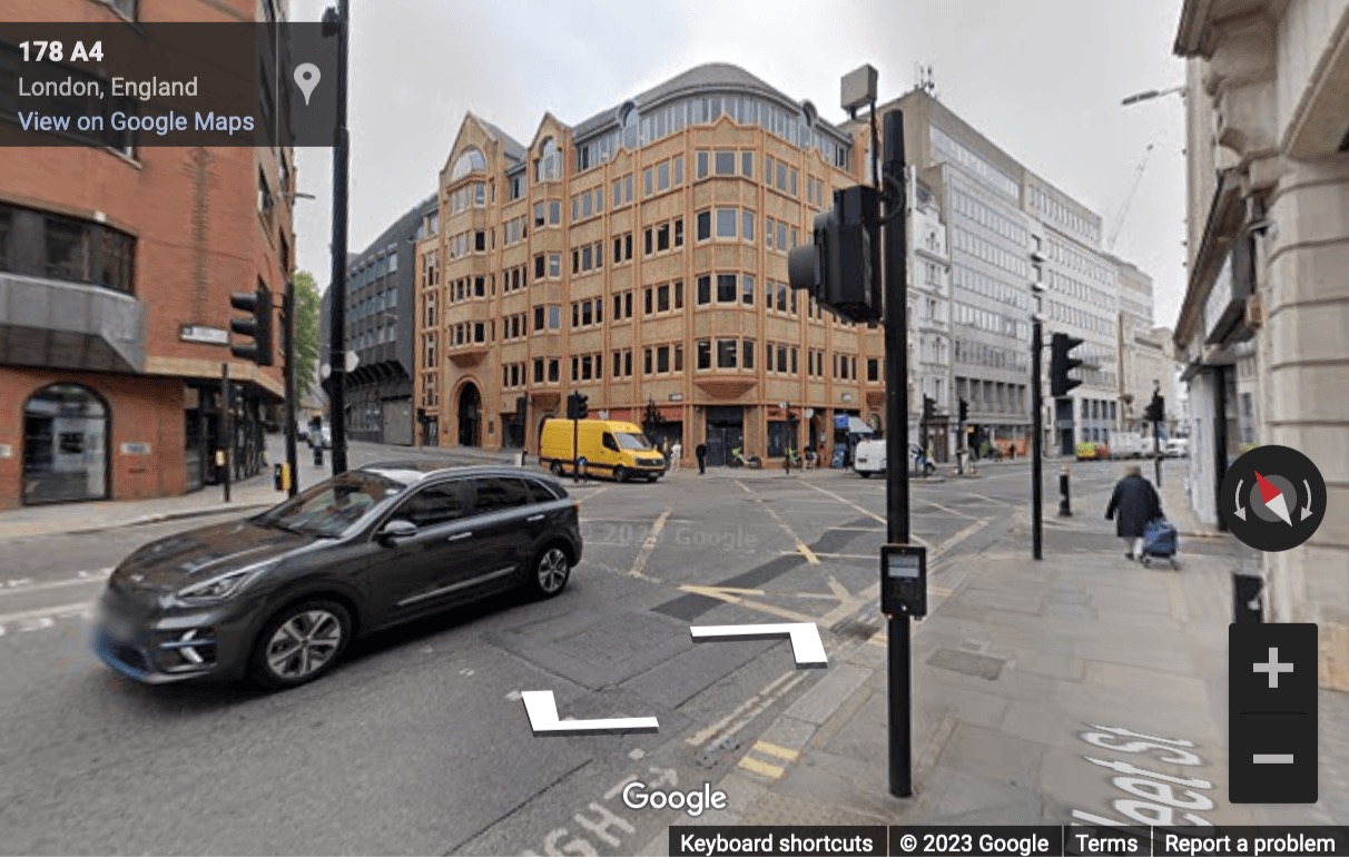 Street View image of Quantum House, 22-24 Red Lion Court, London, Central London, EC4A