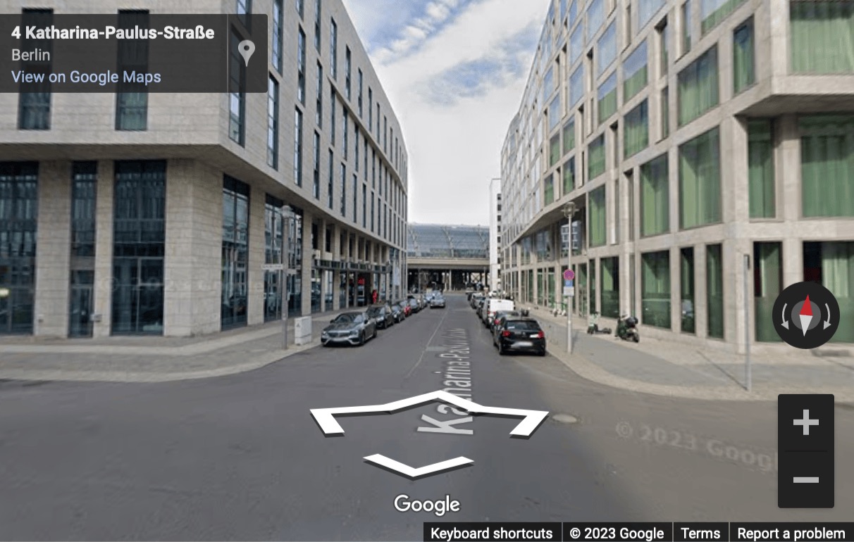 Street View image of Berlin Kanzleramt, 3rd floor, Construction field MK 7, Berlin, Brandenburg, Germany