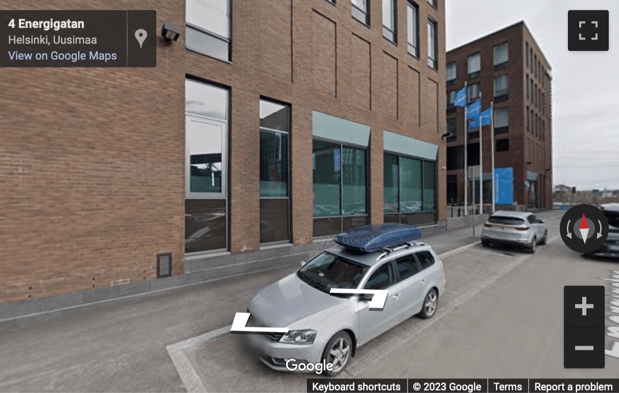 Street View image of Energiakuja 3, Helsinki, Finland