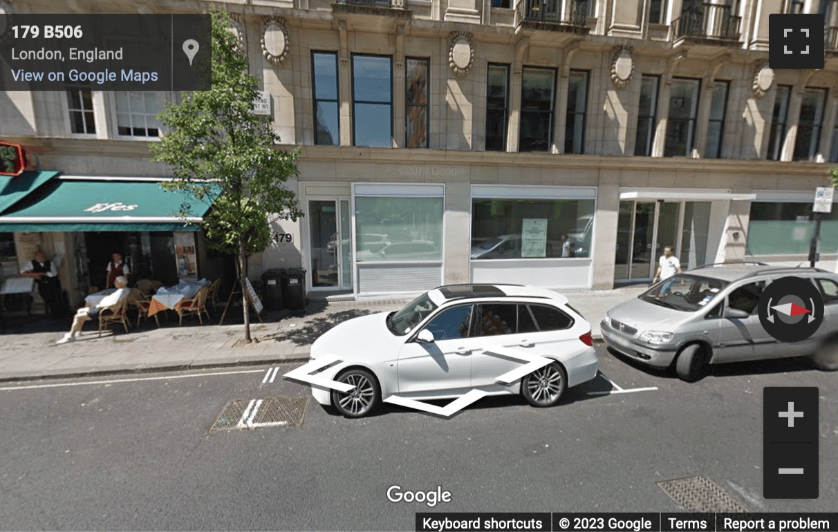 Street View image of 179 Great Portland Street, Marylebone, Central London, W1W