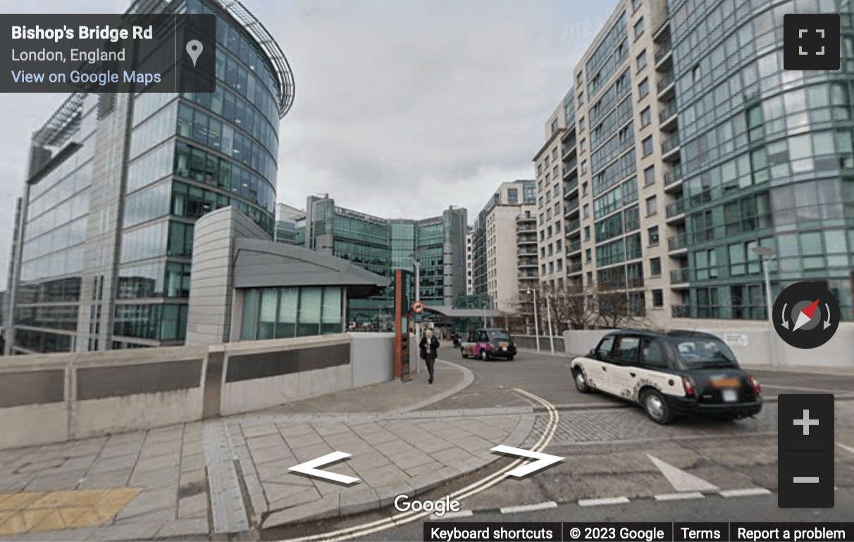 Street View image of 6th Floor, 2 Kingdom Street, London, Central London, W2