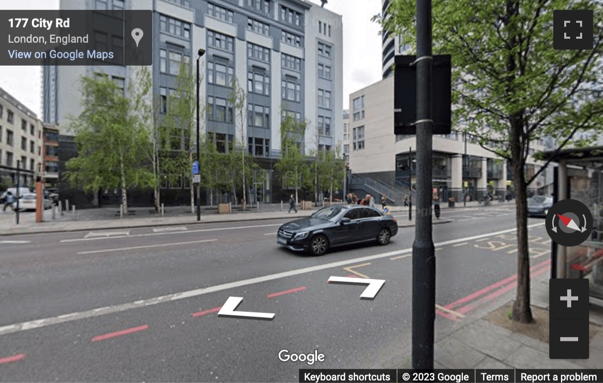 Street View image of Eagle House, 163 City Road, London, Central London, EC1V