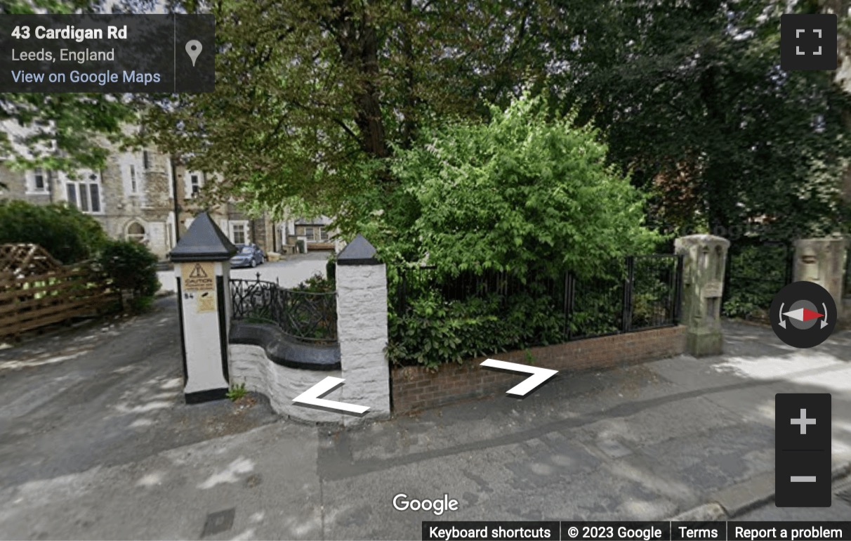 Street View image of 116 Cardigan Road, Headingley, Leeds, Yorkshire