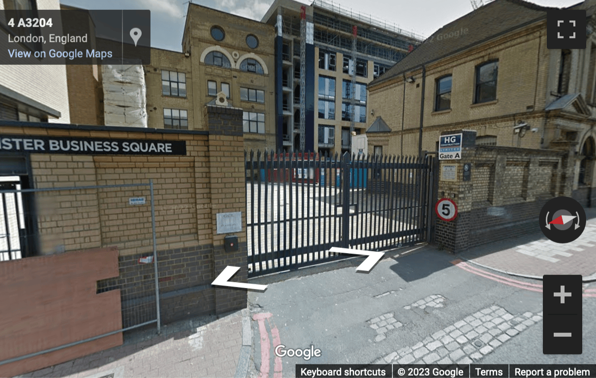 Street View image of Vox Studios, 1-45 Durham Street, Central London, SE11