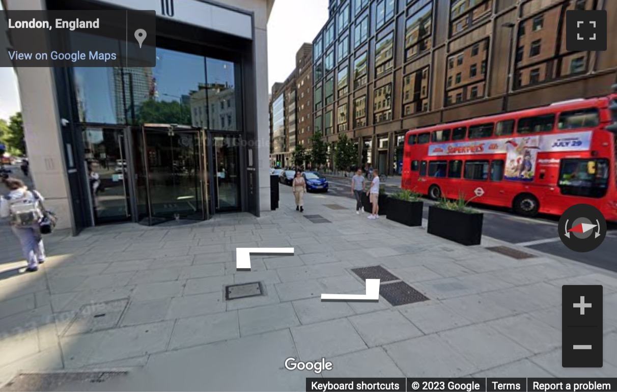 Street View image of 10 Bloomsbury Way, Central London, WC1A