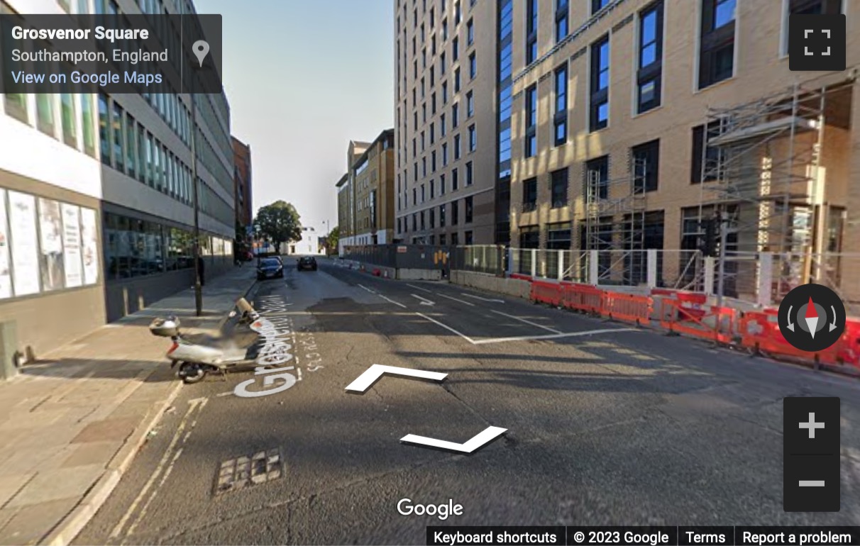 Street View image of Cumberland House, Grosvenor Square, Southampton, Hampshire