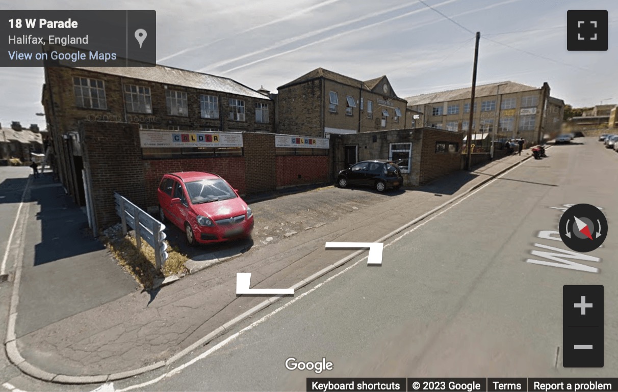 Street View image of Croft Myl, 30 West Parade, Halifax, Yorkshire