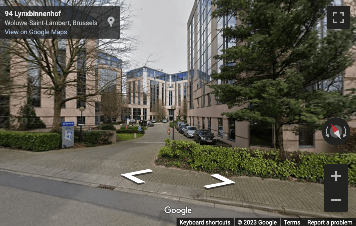 Street View image of Gulledelle 92/4, Brussels, Belgium