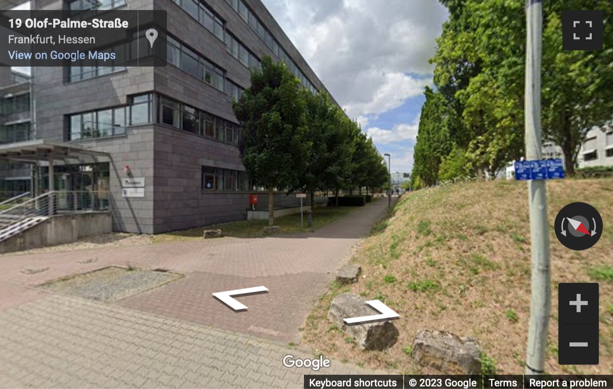 Street View image of Sebastian-Kneipp-Str. 41, Frankfurt, Hessen, Germany