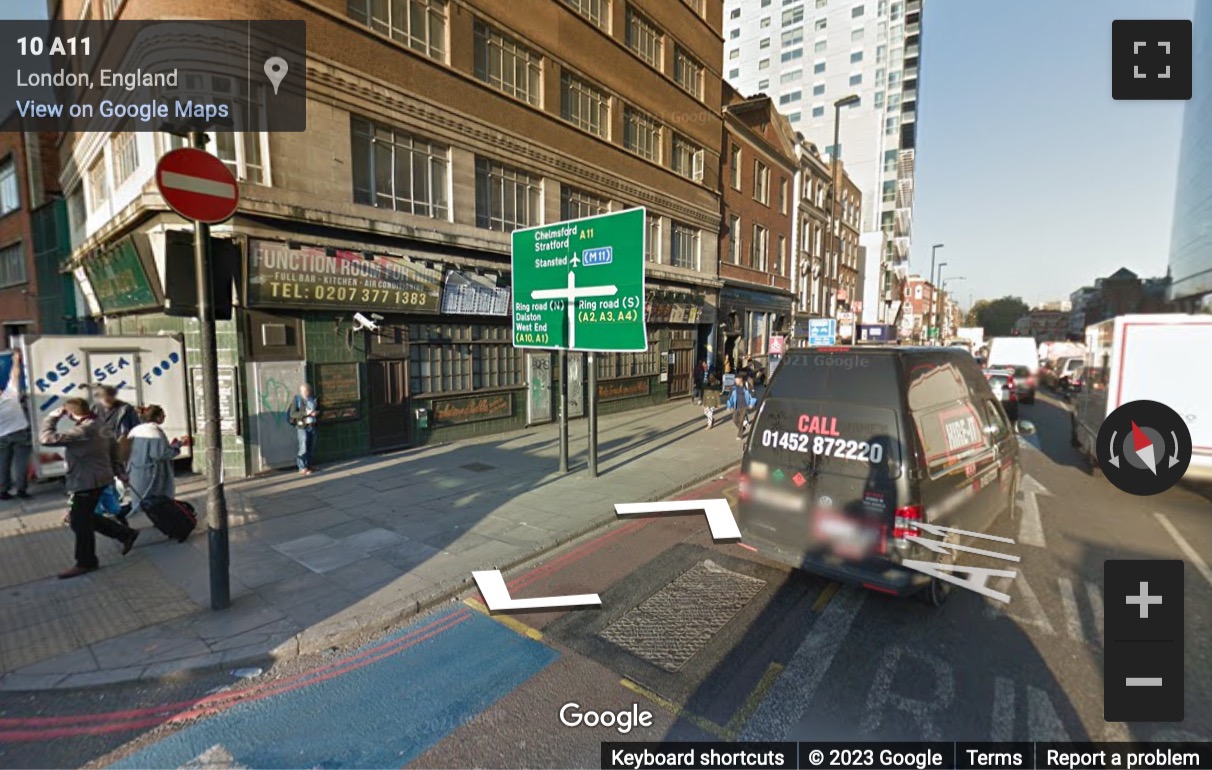 Street View image of The Exchange, 133 Whitechapel High Street, Central London, E1