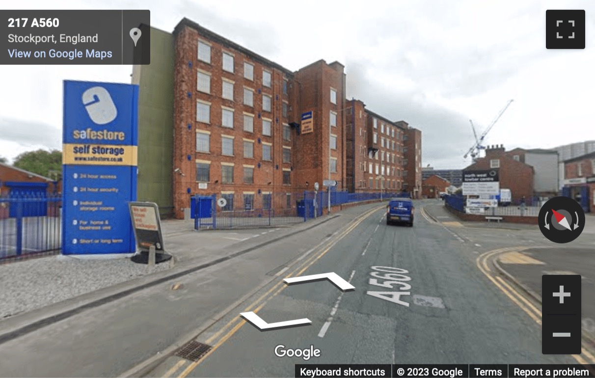 Street View image of Kingston Business Centre, Chestergate, Stockport, Cheshire