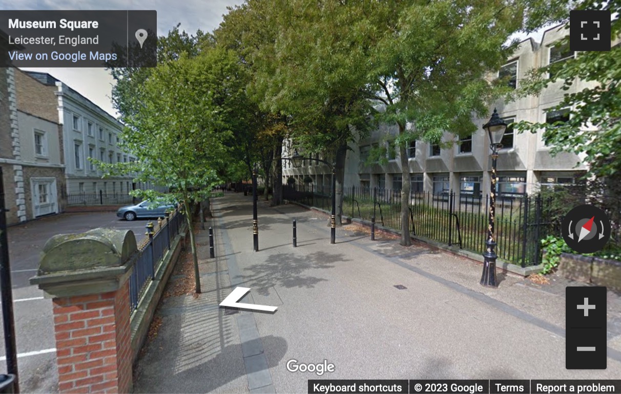 Street View image of Provincial House, 37 New Walk, Leicester, Leicestershire