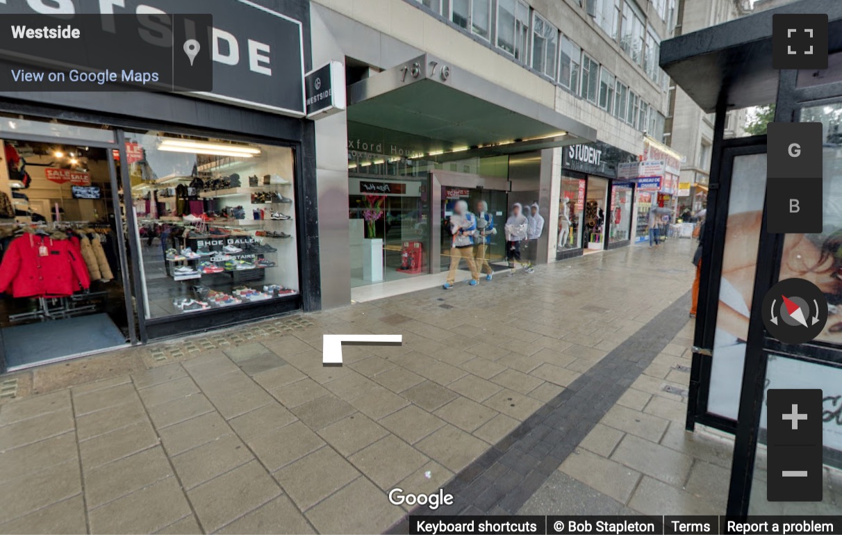 Street View image of 4th Floor Oxford House, 76 Oxford Street, Central London, W1D