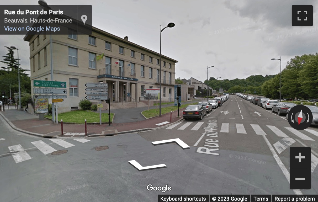 Street View image of Stop & Work Beauvais, Espace Galilée, 1 rue du Pont de Paris