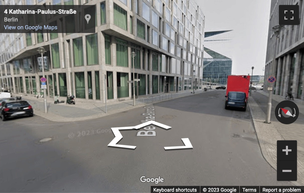 Street View image of Bertha-Benz-Straße 5, Berlin, Brandenburg, Germany