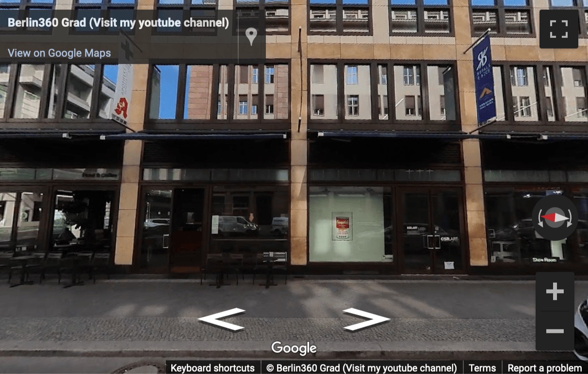 Street View image of Friedrichstraße 68, Berlin, Brandenburg, Germany