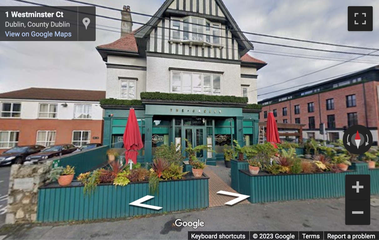 Street View image of The Gables Foxrock, Torquay Road, Foxrock Village, Dublin, Ireland