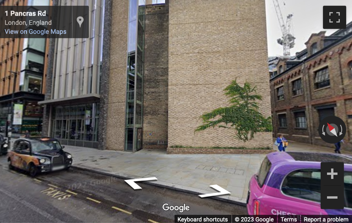 Street View image of The Stanley Building, 7 Pancras Square, King’s Cross Central, Central London, N1C